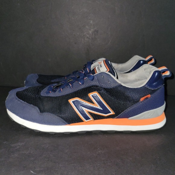 New Balance 515 Casual Walking Shoes Men's Size 12 D ML515VA3 Blue Orange - Picture 2 of 12